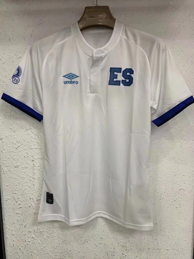 AAA Quality El Salvador 21/22 Away White Soccer Jersey